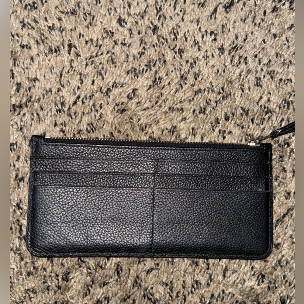Coach Black Leather Wallet